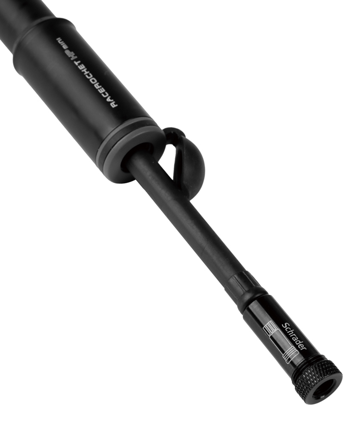 Minipompa Race Rocket HP Mini con raccordo SmartHead ThreadLock 11 bar/160 psi nera thumbnail