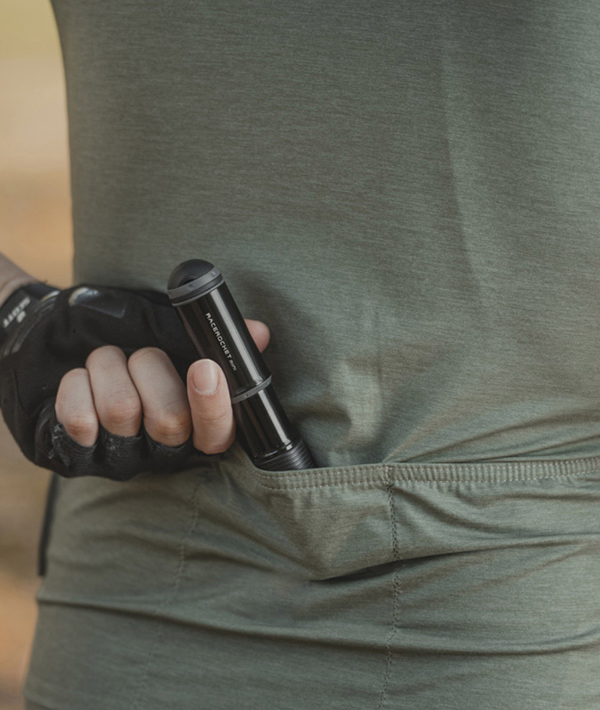 Minipompa Race Rocket Mini con raccordo SmartHead ThreadLock 8 bar/120 psi nera thumbnail