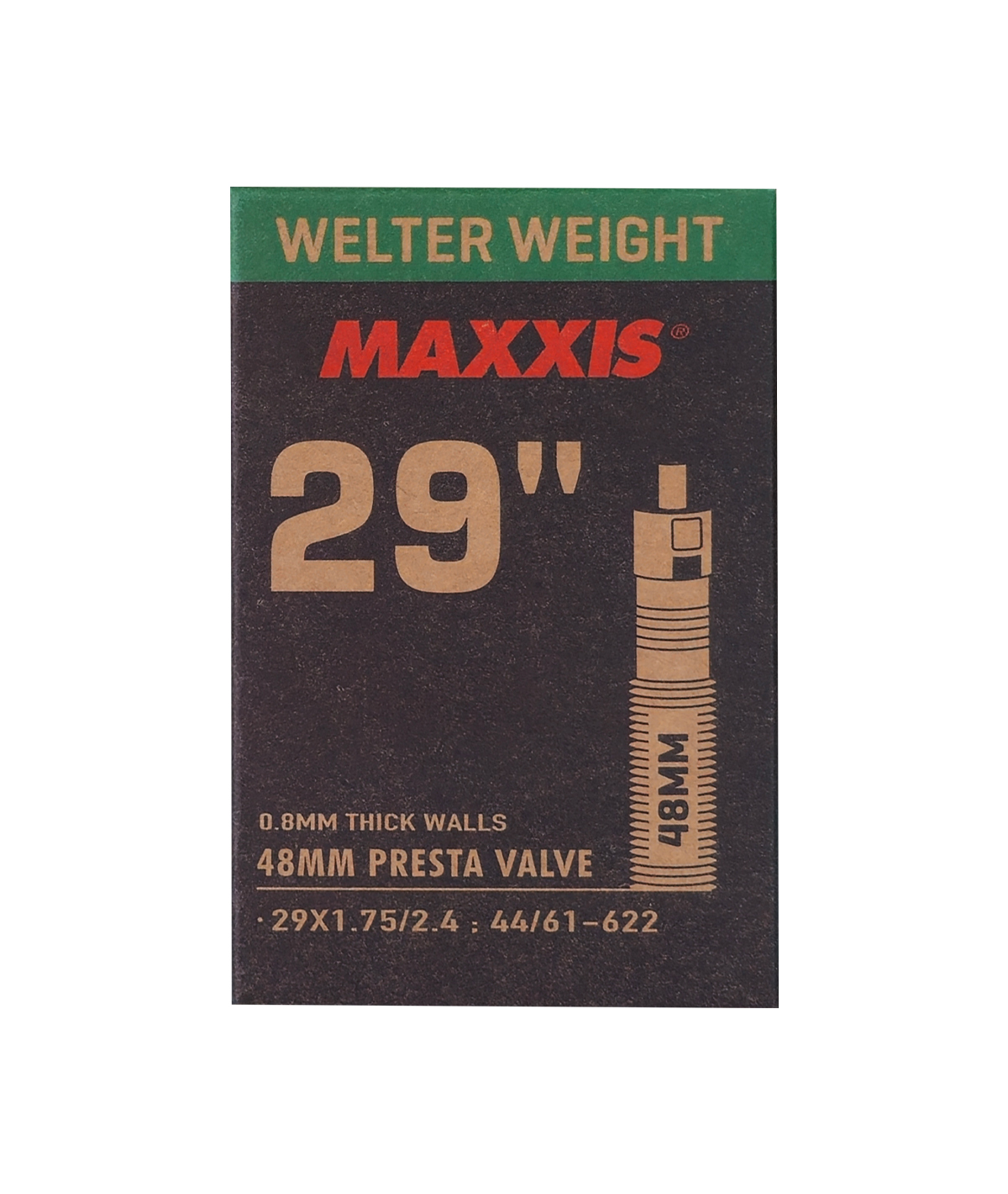 Camera d'aria 29x175-240 presta 48mm smontabile Welter Weight thumbnail