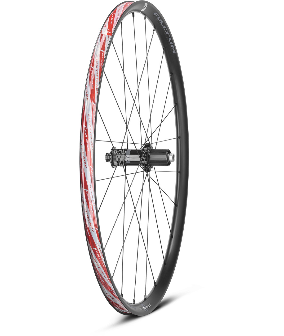 Rapid Red AL DB 2WF Campy N3W C25 AFS ant. HH12 - post. HH12/142 c/nastro 2WF-R +valvola 2WF thumbnail