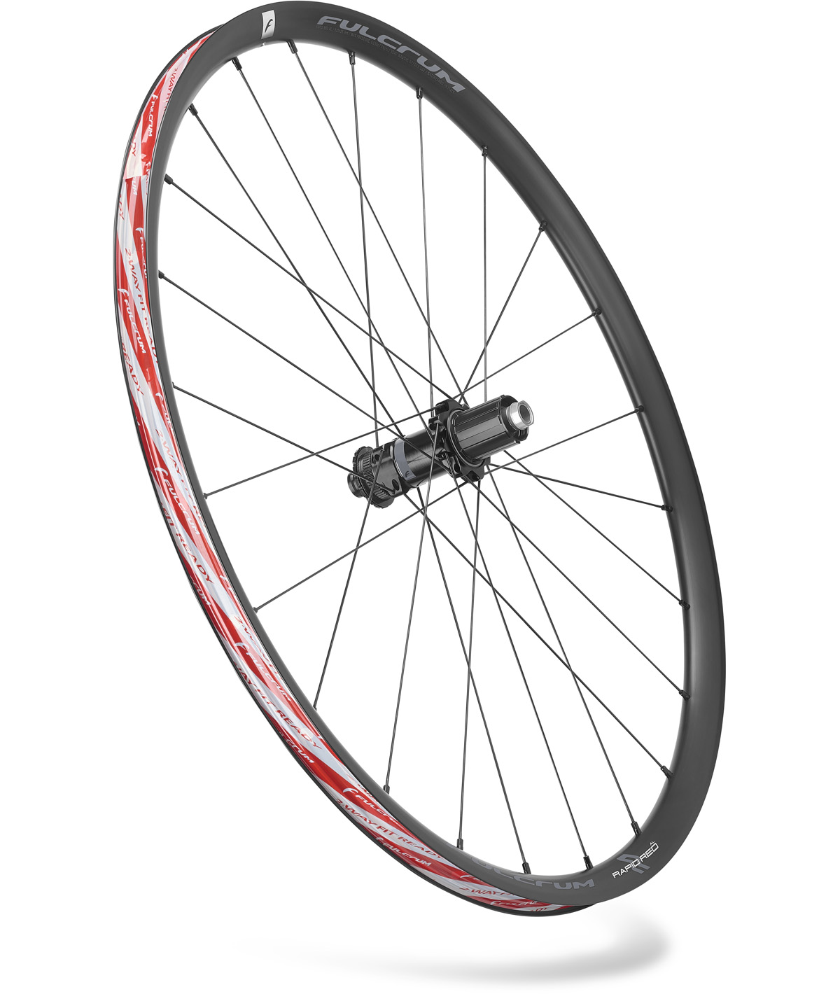 Rapid Red AL DB 2WF Campy N3W C25 AFS ant. HH12 - post. HH12/142 c/nastro 2WF-R +valvola 2WF thumbnail