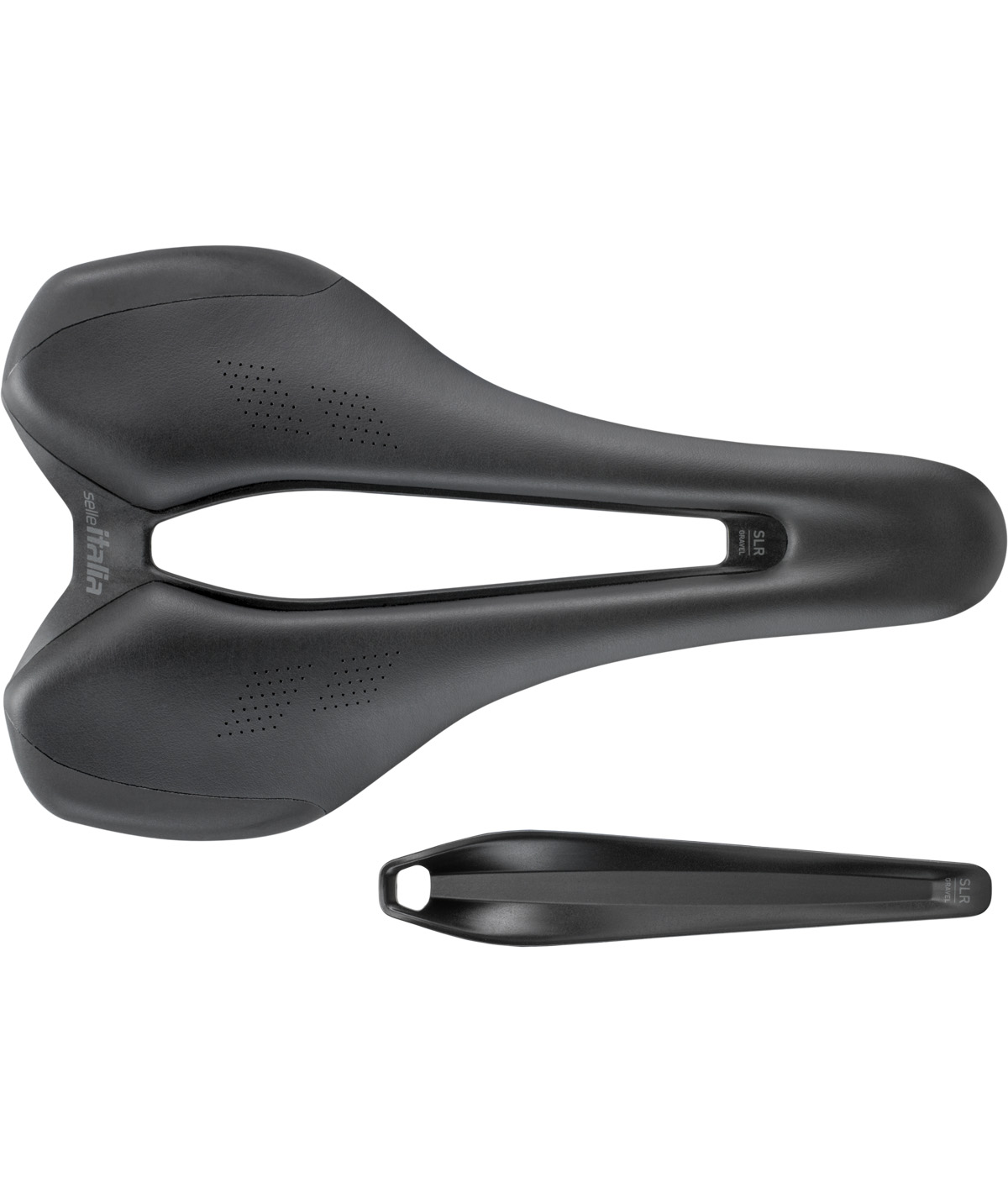 SLR Gravel Elite L3 telaio in acciaio leggero tubolare nera thumbnail